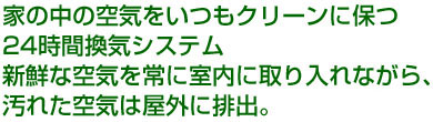 24時間換気システム